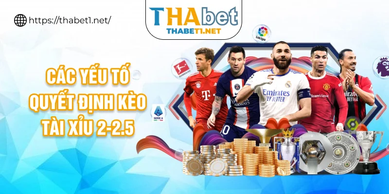 Các yếu tố quyết định kèo tài xỉu 2-2.5